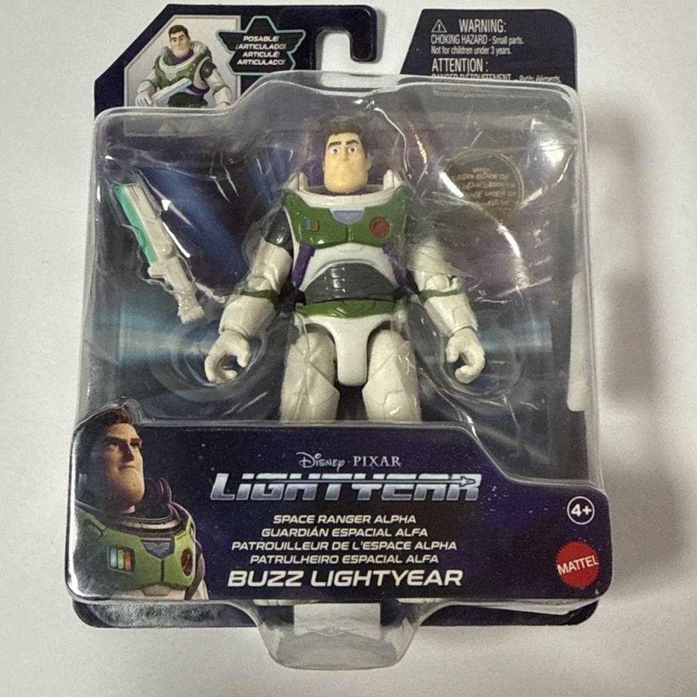 New Disney Pixar Buzz Lightyear The Movie Space Ranger Alpha Action Figure 2022